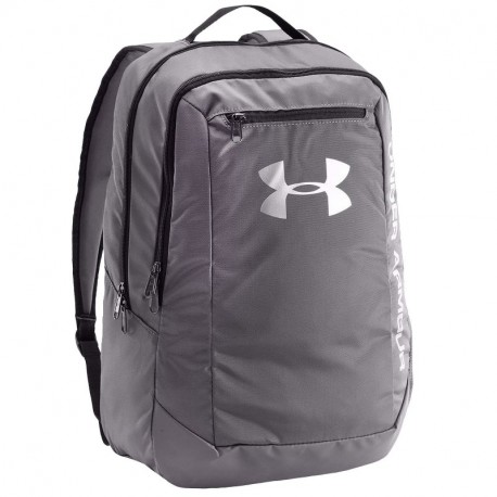 Under Armour UA Hustle Backpack LDWR Mochila, Hombre, Gris 040 , One Size