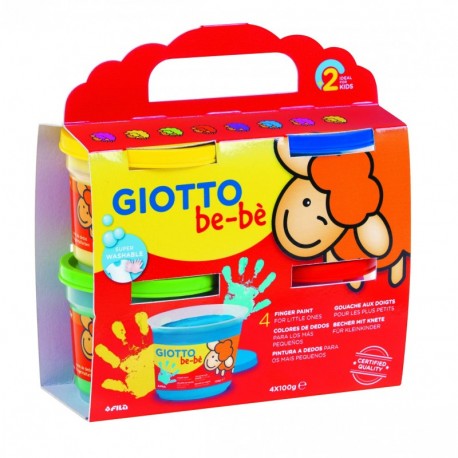 Giotto be-bè Be Pintura a Dedos Fila 467200 