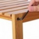 SONGMICS 5 Niveles Estantería de bambú para baño Librería Organizador Zapatero 130 x 60 x 26 cm BCB35Y