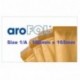 100 Arofol acolchados sobres de correo - tamaño 1/a - oro - dimensiones internas 100 mm x 165 mm