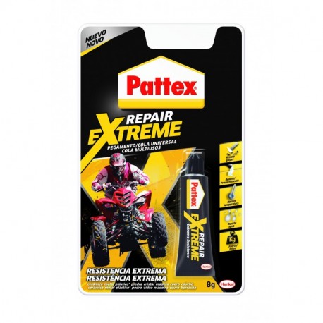 Pattex Repair Extreme, pegamento universal extra fuerte y resistente, 1 x 8 gr