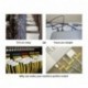 Mr-Label 20 hojas, 600 etiquetas Autoadhesivo Etiqueta del cable - a prueba de agua | Resistente a la rotura | Durable - co