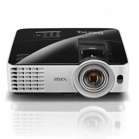 BenQ MX631ST - Proyector DLP Tiro Corto 55" a 1m . XGA Zoom 1.2X. 3200 lumens, Altavoz 10X Incorporado, HDMI, Color Negro