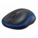 Logitech M185 - Ratón inalámbrico, 2.4 GHz, USB , Color Azul