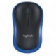 Logitech M185 - Ratón inalámbrico, 2.4 GHz, USB , Color Azul