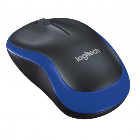 Logitech M185 - Ratón inalámbrico, 2.4 GHz, USB , Color Azul