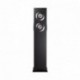 Energy Sistem Tower 8 - Equipo de Home Cinema, Bluetooth, panel táctil, RMS: 100 W, USB, FM, negro