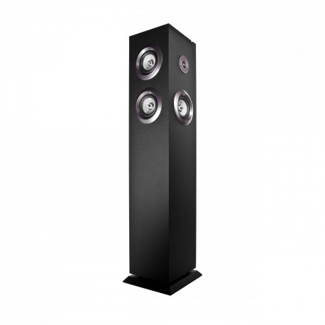 Energy Sistem Tower 8 - Equipo de Home Cinema, Bluetooth, panel táctil, RMS: 100 W, USB, FM, negro