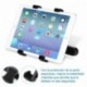 GHB soporte para tablet con adaptador para reposacabezas de coche - Compatible con Ipad, Samsung Galaxy y otras tabletas de 7