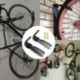 Yahee 2 unidades Ganchos para Colgar Bicicleta Soportes de Pared Almacenamiento 30kg