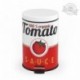 Balvi - Cubo Basura Tomato Sauce 5 l Metal