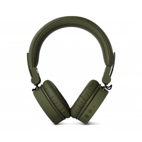 Fresh ‘n Rebel Caps Wireless Army - Auriculares On-ear Bluetooth Inalámbricos - Verde