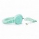 Fresh ‘n Rebel Caps Headphones Peppermint - Auriculares On-ear para cable - Verde menta