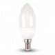 10er SET V-TAC E14 LED del bulbo de la lámpara de velas-form 2700 K blanco cálido 200° ángulo de haz de, blanco, E14, 4.00|wa