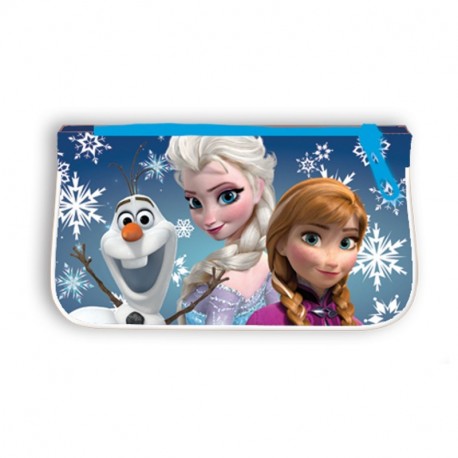 Estuche Tela Plano Frozen 19x10 cm