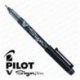 Pilot V Sign Pen – punta de 2 mm de grosor – de tinta líquida – Caja de 12 – negro