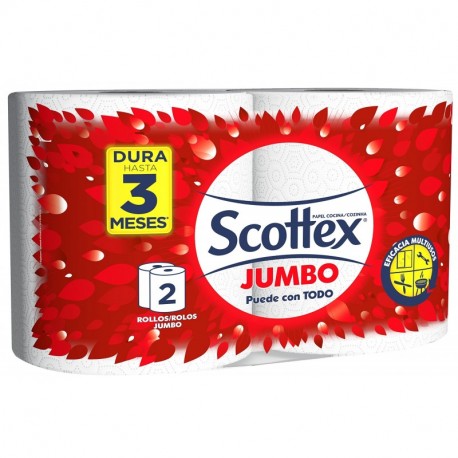 Scottex Jumbo Papel de Cocina - 2 Rollos