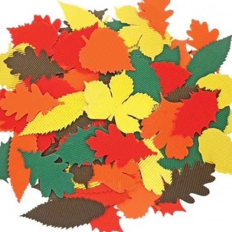 CI Autumn-Themed Hojas cartón Corrugado, Madera,, 6,8 x 22,7 x 32 cm