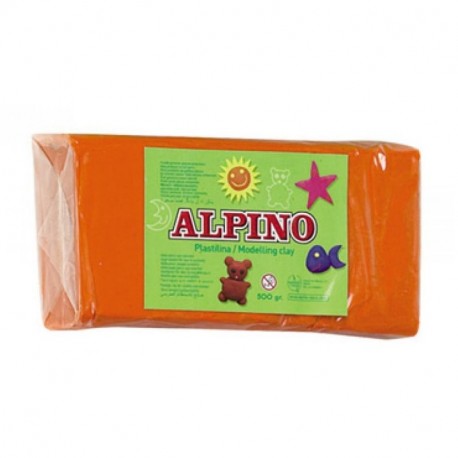 Alpino DP000070 - Plastilina, color naranja