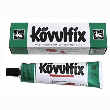 Koevulfix Rekord 90g contacto pegamento adhesivo para todos uso, para zapatos cuero goma fieltro corcho y más. Alta calidad p