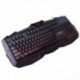 Marvo K400 - Teclado Multimedia para Gaming con retroiluminación QWERTY Inglés Color Negro