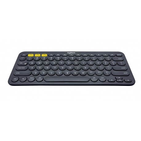 Logitech K380 - Teclado Bluetooth para Windows, Mac, Chrome y Android, color gris oscuro Teclado español 