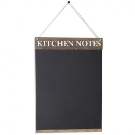 Chalkboards UK Pizarras de Cocina de Reino Unido, Pizarra, Madera, marrón rústico, 42 x 30 x 1,6 cm