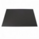 KINGFOM - Vade de escritorio, 600 x 450 mm, piel de alta calidad, Negro