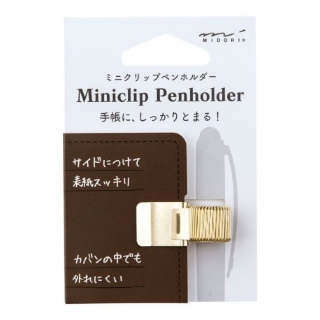 Midori 82219006 - Porta bolígrafo, color dorado