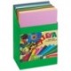 Faibo 655EXP - Expositor 120 láminas de goma Eva, 40 x 60 cm, multicolor
