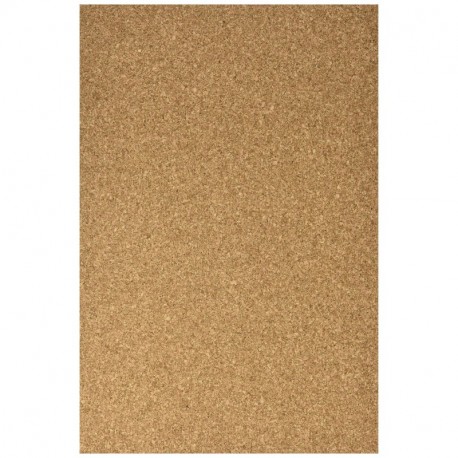 Faibo 616-2 - Pack de 10 láminas de corcho, 30 x 45 cm, color marrón