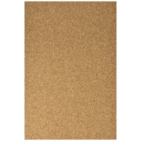 Faibo 616-2 - Pack de 10 láminas de corcho, 30 x 45 cm, color marrón