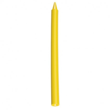 Jovi - Plasticolor, Estuche con 25 Ceras plásticas, Color Amarillo 92501 
