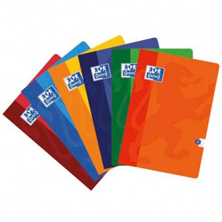 Oxford - Cuaderno A4 Pauta 2,5mm 48hj 90gr, multicolor 099443 , 1 unidad, colores surtidos
