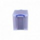 Really Useful - Caja de 24 L, transparente, incluye 10 carpetas colgantes