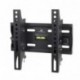 Maclean - Mc-667 - soporte fijo de pared para pantalla lcd led tv 13-42", 25 kg, vesa color negro nivel incorporado