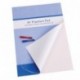 VIZ-PRO Bloc de papel para Pizarra Rotafolios, A1, Blanco, 25 Hojas