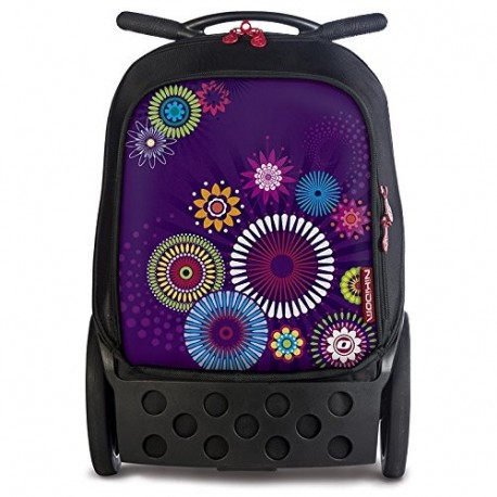 Nikidom Xl Mandala - Mochila infantil, color Negro y Morado