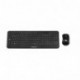 Tacens Anima ACPW1 - Pack teclado y ratón teclado QWERTY español, teclas extraíbles y multimedia y ratón con sensor óptico, 