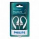 Philips SHS3300WT/10 - Auriculares Deportivos, Color Blanco
