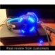 Auriculares Gaming PS4 con Microfono KINGTOP KG2000 Versión Actualizada Cascos Estéreo 3.5mm Jack, Luz LED, Volumen Control, 