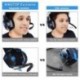 Auriculares Gaming PS4 con Microfono KINGTOP KG2000 Versión Actualizada Cascos Estéreo 3.5mm Jack, Luz LED, Volumen Control, 