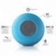 Neuftech Altavoz Bluetooth 3.0 Impermeable Sonido estéreo con Ventosa para Ducha Piscina etc,Azul