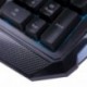 Mars Gaming MK215 - Teclado Gaming de Membrana Software Dual, programable, 5 Teclas para Macros, 4 perfiles, 4 Teclas Multim