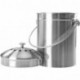 Acero inoxidable Recipiente de Compost para hogar, 4,9 Litros - por Utopia Kitchen