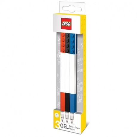 LEGO - Pack de 3 bolígrafos de gel 51513 