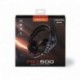 Plantronics RIG 500 - Auriculares de diadema cerrados con micrófono, color negro, 21.6 x 18.9 x 6 cm