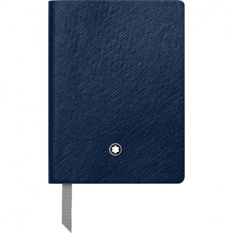 Montblanc 113598 Cuaderno Fine Stationery 145 – Bloc de líneas A7, indigo