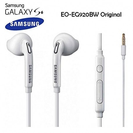 Manos libres Originales Samsung EO-EG920BW Blancos No en el embalaje al por menor 