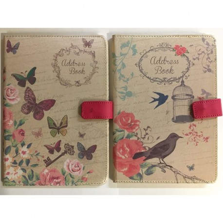 Address books - Agenda de teléfonos, tamaño A5